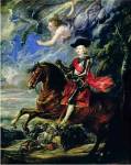 The Cardinal Infante Ferdinand at the Battle of Nordlingen, c.1634 by Peter paul Rubens