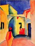 The Casbah by Auguste Macke