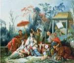 The Chinese Garden, c.1742 by Francois Boucher