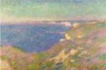 The Cliffs Near Dieppe, 1897 by Claude Monet
