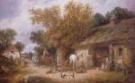 The Country Blacksmith, 1870 by J.E. Meadows