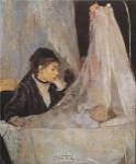 The Cradle by Berthe Morisot