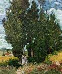 The Cypresses by Vincent van Gogh