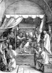 The Death of the Virgin from the 'Life of the Virgin' by Albrecht Durer