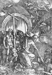 The descent of Christ into Limbo, from 'The Great Passion' by Albrecht Durer