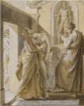 The Father of Psyche Consulting the Oracle of Apollo by Baron Gerard
