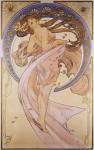 The Four Arts: Dance by Alphonse Maria Mucha