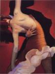 The Gold Dress (8 x 10) by Bill Brauer