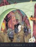 The Green Bridge II by Lyonel Feininger