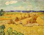 The Haystacks by Vincent van Gogh