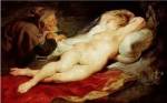 The Hermit and the sleeping Angelica, 1626-28 by Peter paul Rubens