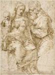 The Holy Family by Baldassare Peruzzi