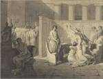 The Lictors Carrying Away the Bodies of the Sons of Brutus by Jean-Michel Moreau