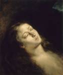 The Magdalen in the Wilderness, 1845 by Eugene Delacroix