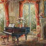 The Music Room I by Liv Carson
