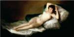 The Naked Maja, c.1800 by Francisco De Goya