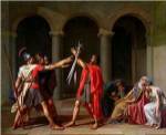The Oath of Horatii by Jacques-Louis David