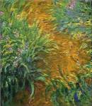 The Path in the Iris Garden by Claude Monet
