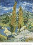 The Poplars at Saint-Rmy, 1889 by Vincent van Gogh