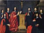 The Prevot des Marchands and the echevins of the city of Paris, 1648 by Philippe De Champaigne