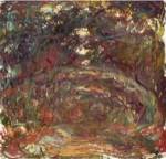 The Rose Path by Claude Monet