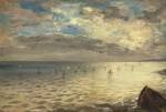 The Sea at Dieppe, 1851 by Eugene Delacroix