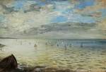 The Sea Seen from Dieppe, c. 1852 by Eugene Delacroix