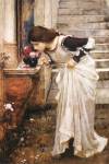 The Shrine, c.1895 by John William Waterhouse