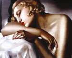 The Sleeper by Tamara De Lempicka