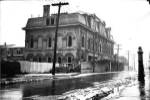 The St. Andrew's Market building on Adelaide Avenue, Toronto, Ontario, Canada.