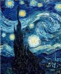 The Starry Night, June 1889 by Vincent van Gogh