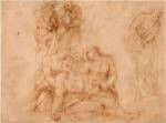 The Swooning Virgin Supported by Three Holy Women by Cesare da Sesto