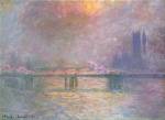 The Thames with Charing Cross bridge, 1903 by Claude Monet