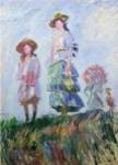 The Walk by Claude Monet
