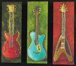 Three Guitars 2 by Debra Ozello