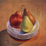 Three Pears by Valerie Sjodin