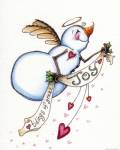 Tidings of Joy Snowman by Jennifer Nilsson