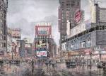 Times Square, New York by Stanton Manolakas