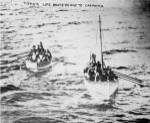 Titanic Life Boats on Way to Carpathia