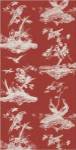 Toile in Crimson by Vision Studios