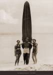 Tom with Kalahuewehe, 1937 by Tom Blake