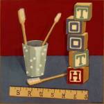 Tooth Brushes by Susan Clickner