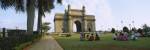 Tourist in front of a monument, Gateway Of India, Mumbai, Maharashtra, India by Panoramic Images