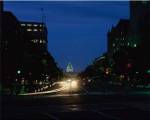 Traffic on a road, Washington, D.C., USA
