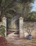 Tranquil Garden I by Ruane Manning