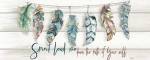 Tribal Feathers Sign by Tre Sorelle Studios