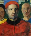 Triple portrait, 1933 by Kasimir Malevich