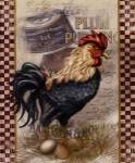 True Blue Rooster by Alma Lee
