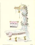 Tubs With Curtains-Bathtime Opulence by Peggy Abrams