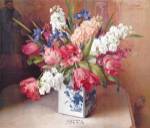 Tulips and Stock by F. Julia Bach